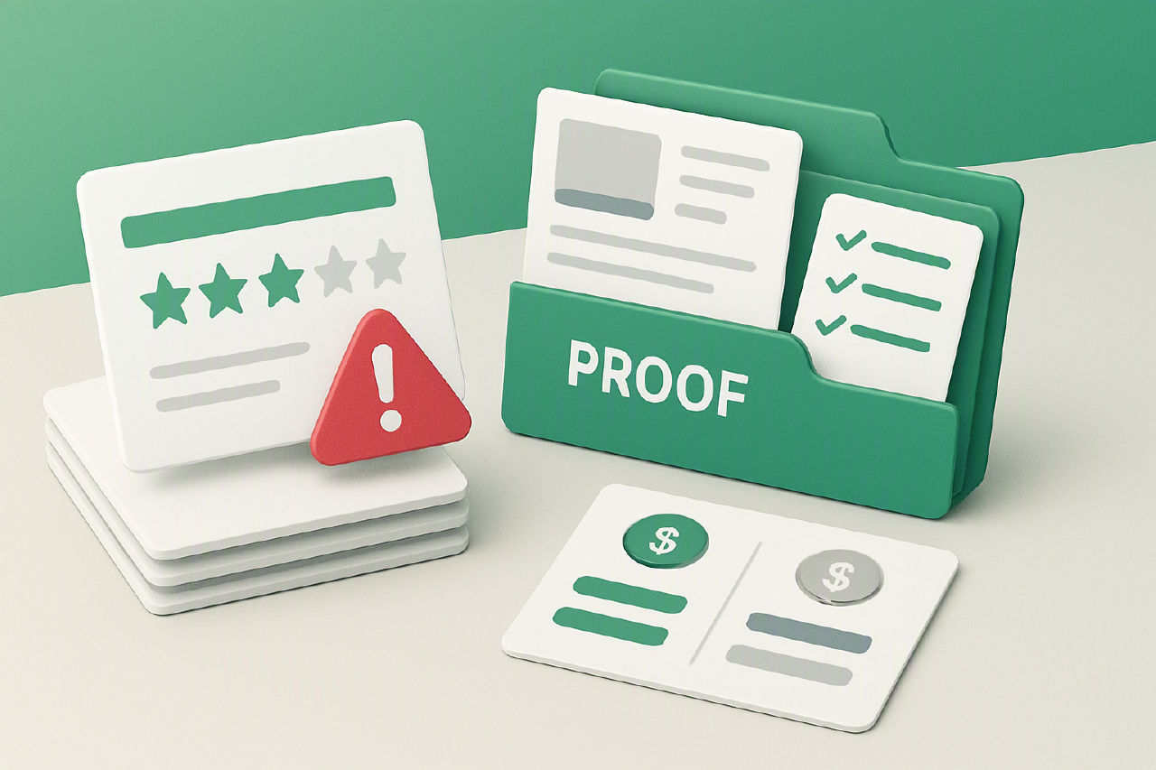 Can you take legal action over a fake review?