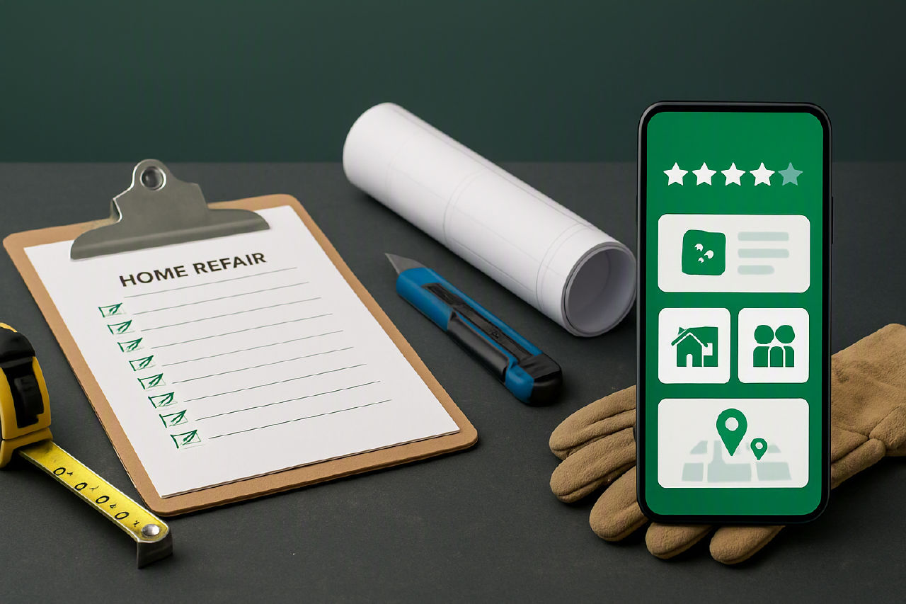 Contractor review management that starts at job closeout