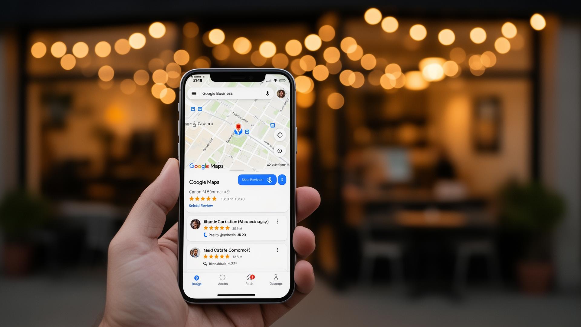 Google April 2026 review filter update infographic showing star ratings being filtered through a funnel with velocity, photos, and filtering rate data